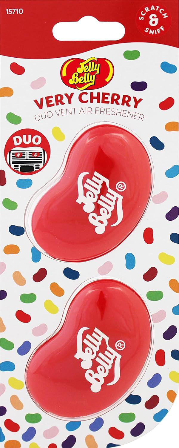 12 AROMATIZADOR JELLY BEANS COCHE AMBIENTE VERY CHERRY — imagen 1