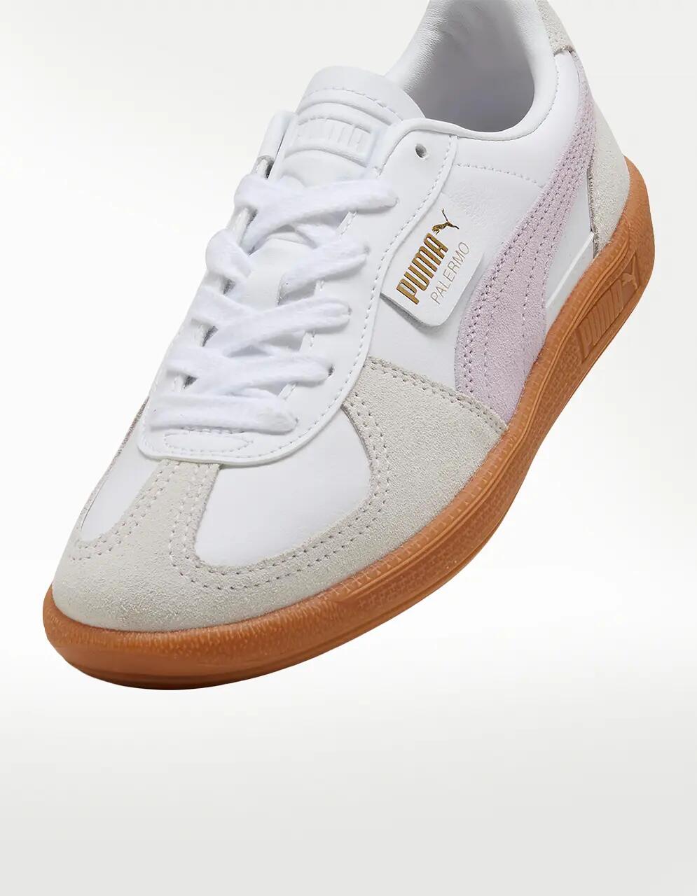 Tenis Puma Palermo LTH Morado - Mujer — imagen 4