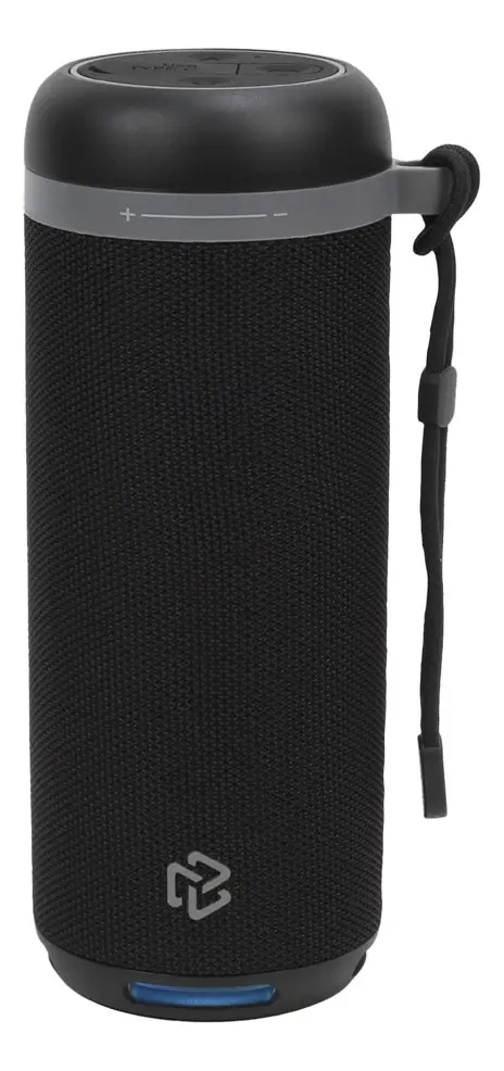 Rise Bocina Inalámbrica Portátil con Luz Led Rgb Negro — imagen 1