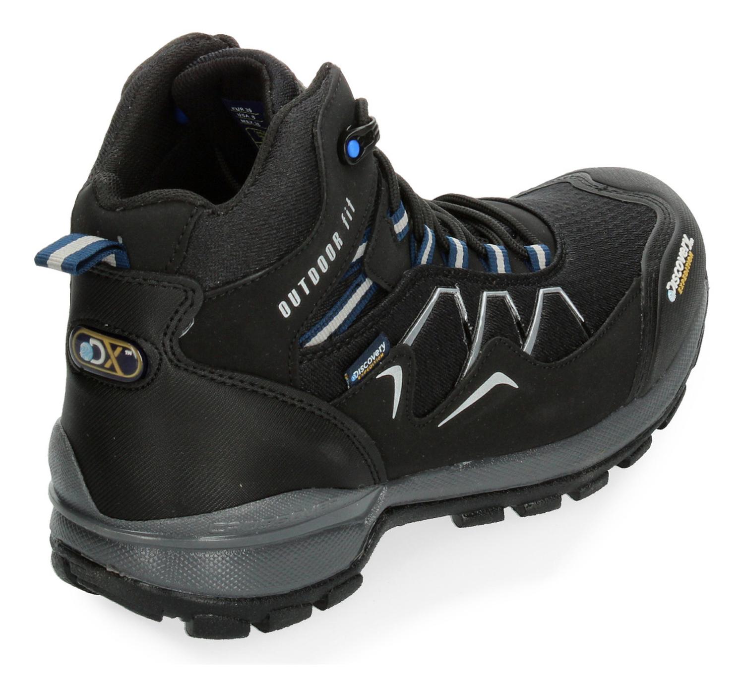 Bota Discovery Hombre Industrial Negro Caballero — imagen 3