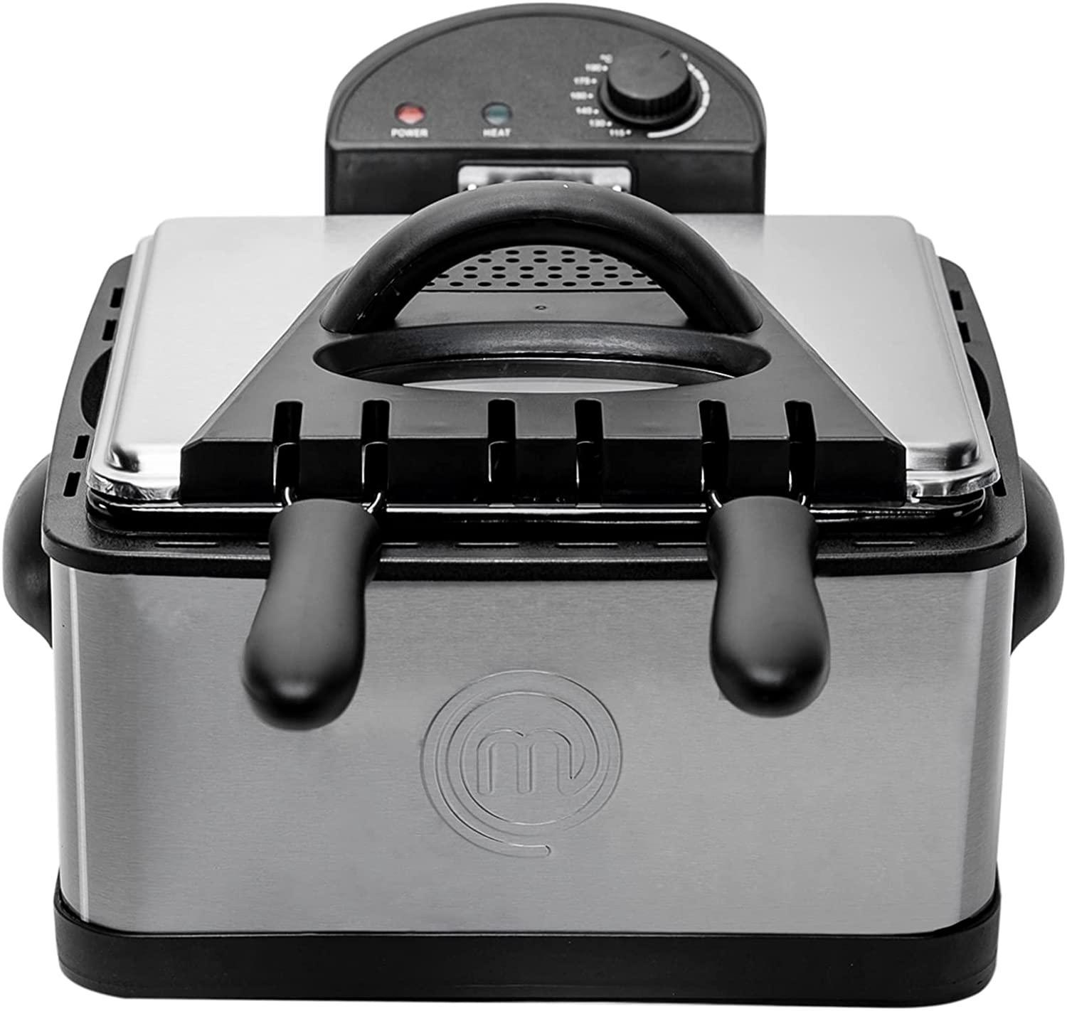 Freidora de Aceite Triple-Basket 4 l Acero Masterchef — imagen 2