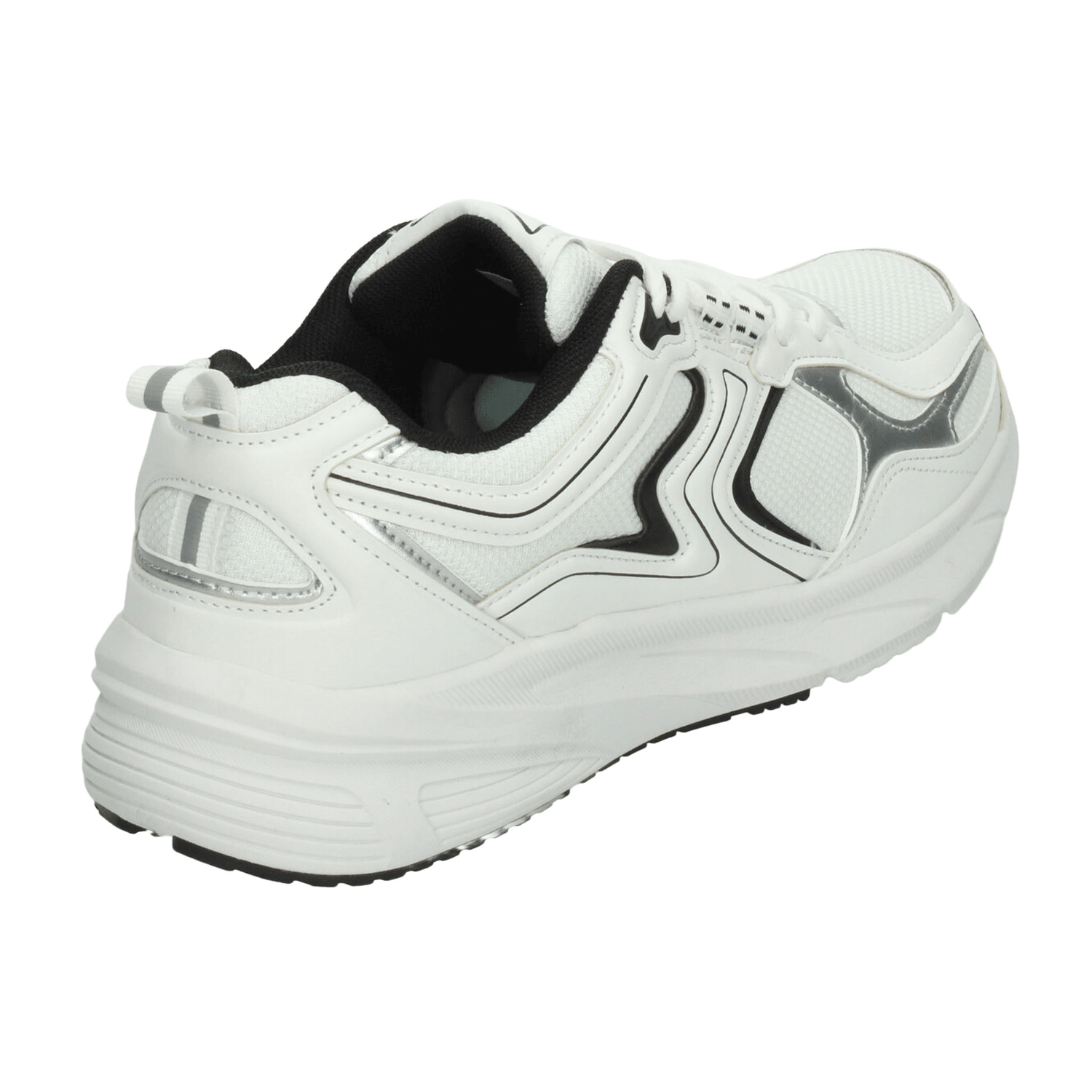 Tenis Ozono Hombre Blanco Casual Cintas Plataforma Caballero — imagen 4