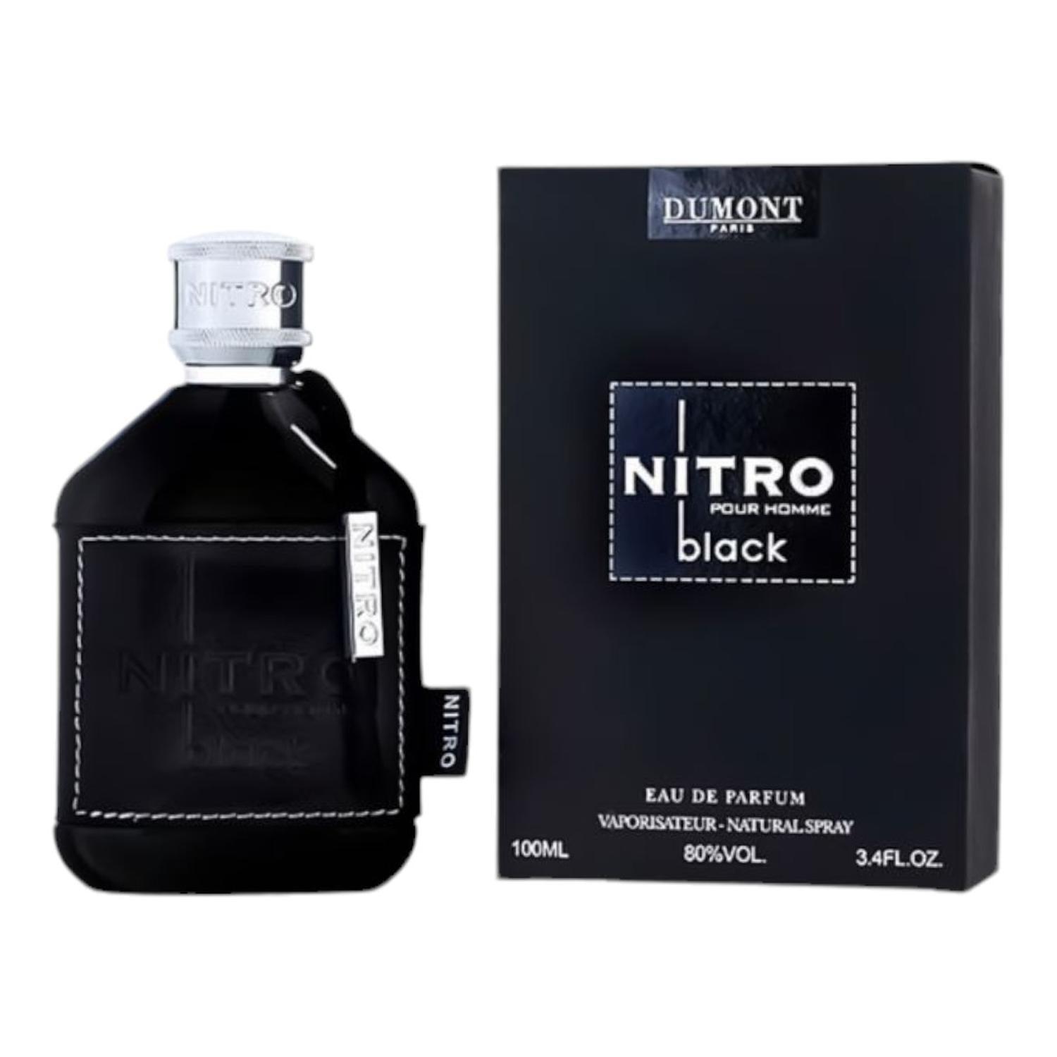 DUMONT PARIS NITRO BLACK POUR HOMME EDP 100 ML — imagen 3