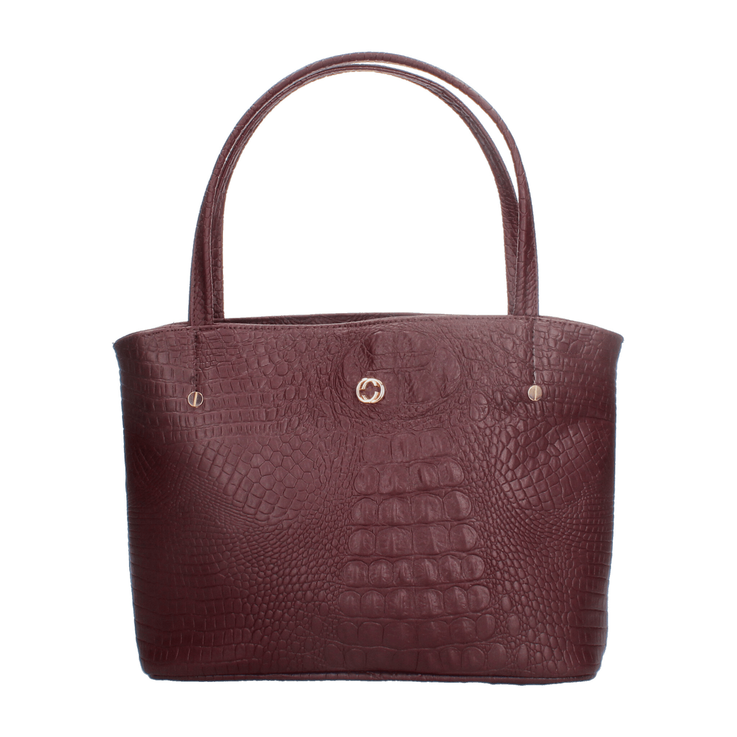 Bolsa Dama Casual Ferretina Roja Vino Para Mujer — imagen 3