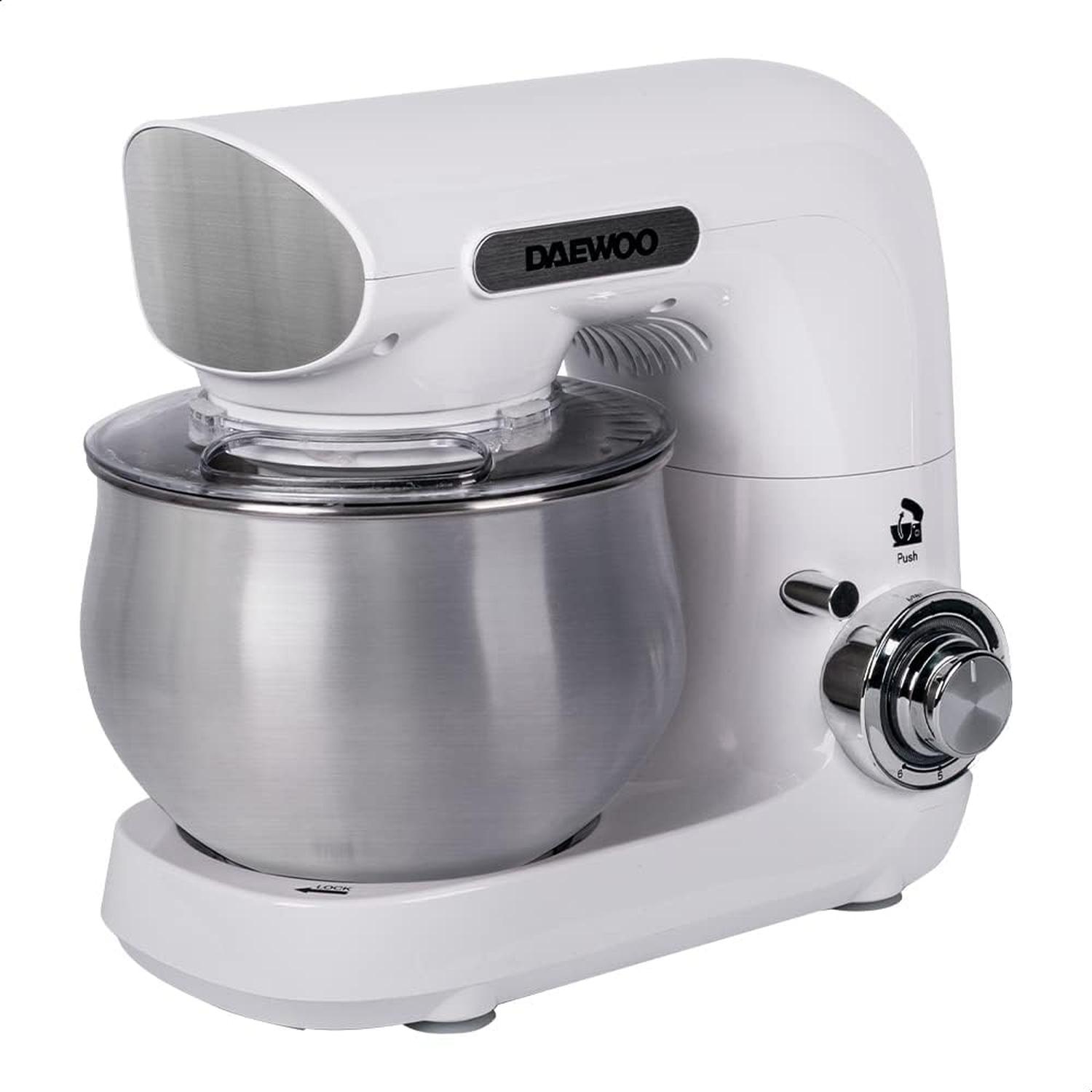 Batidora de Pedestal Daewoo 4L 6 Velocidades Blanca — imagen 2