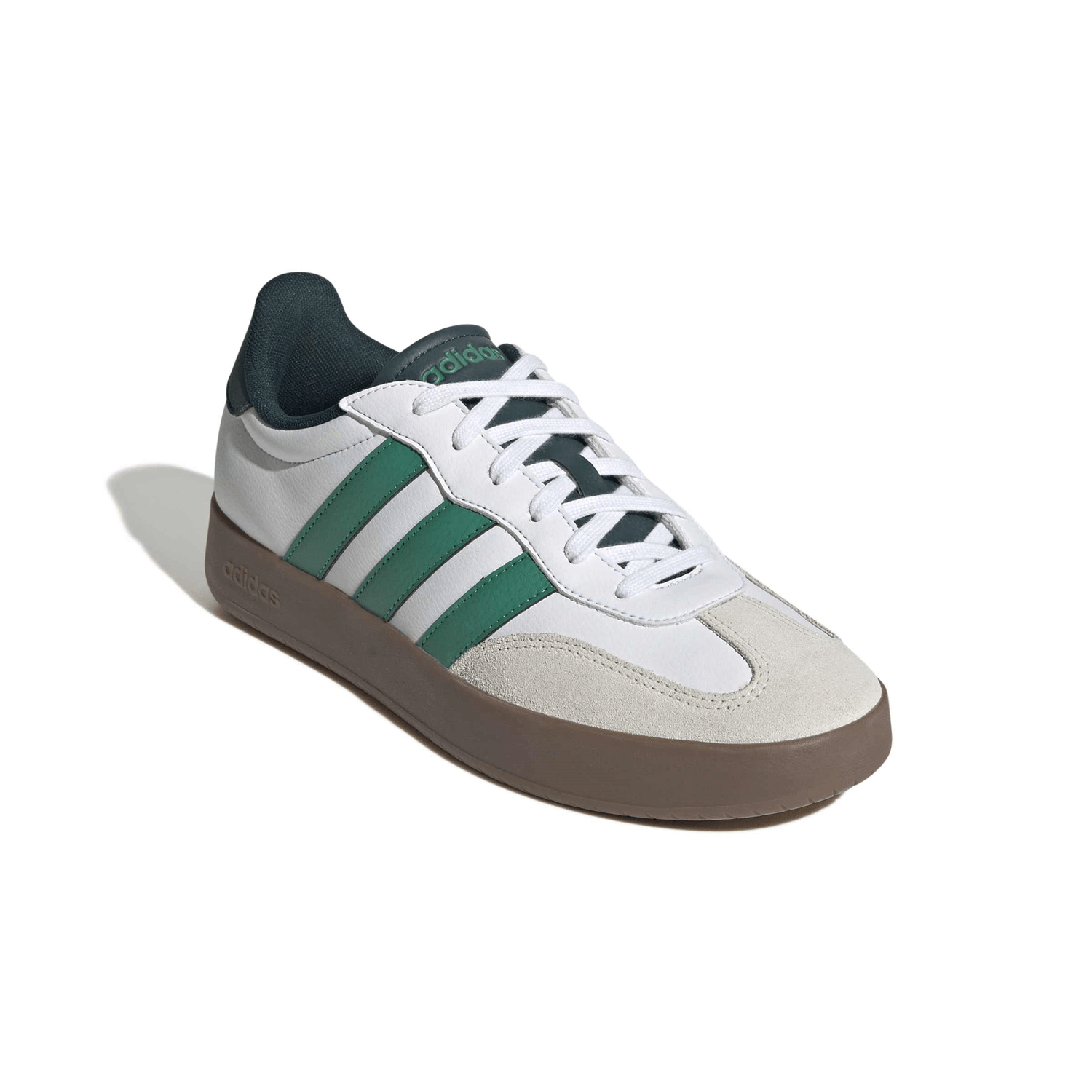 Tenis Hombre Adidas Barreda Blanco Verde Casual Caballero — imagen 3