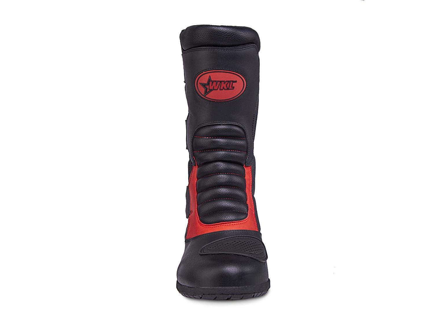 Botas Biker Hombre Doble proposito Moto Workland 009 Rojo — imagen 3