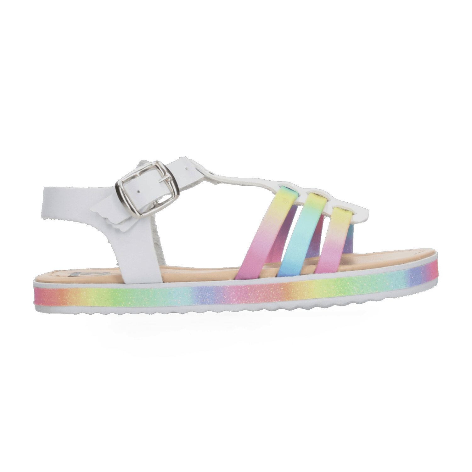 Sandalias FMK Niña Casual Blanco Infantil T15-22 — imagen 1