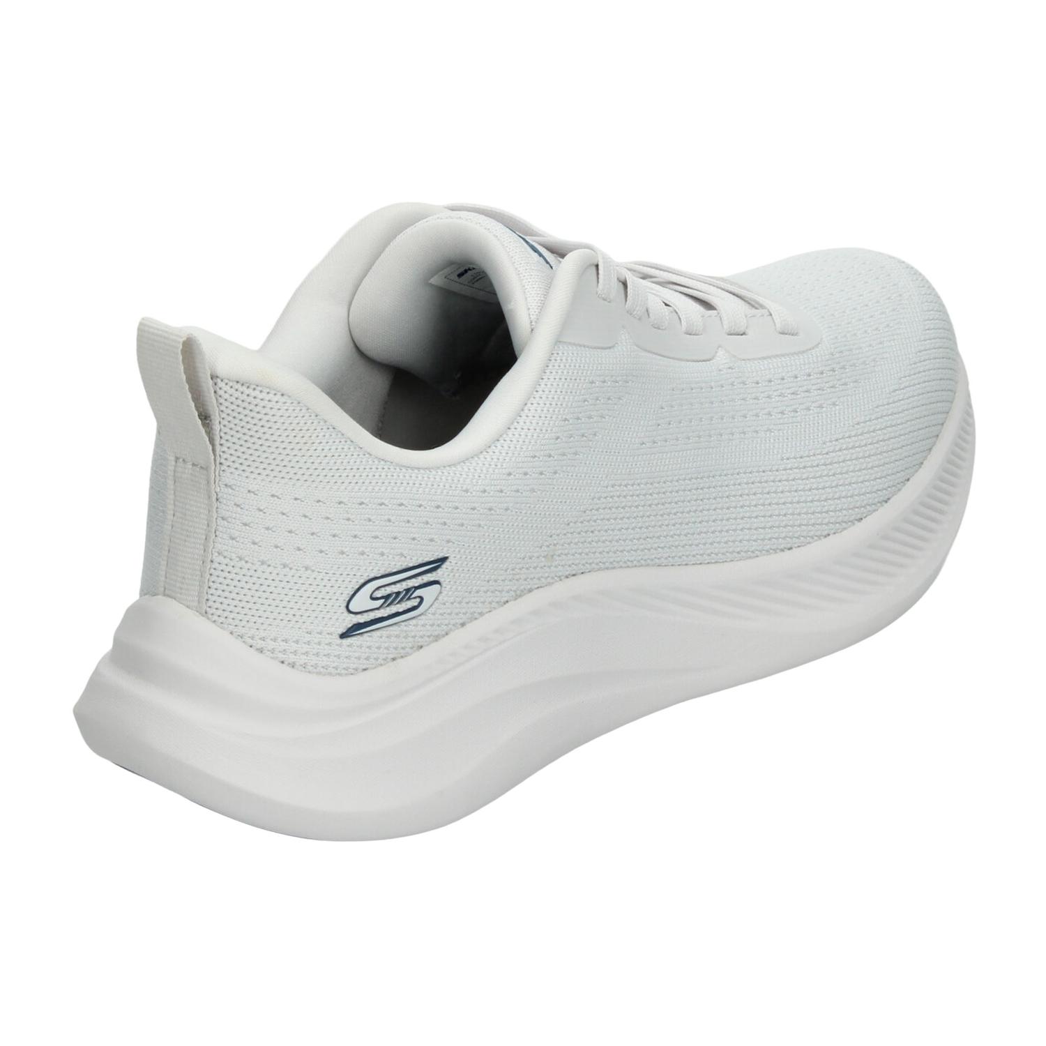 Tenis Skechers Bobs Hombre Deportivo Blanco Caballero — imagen 3