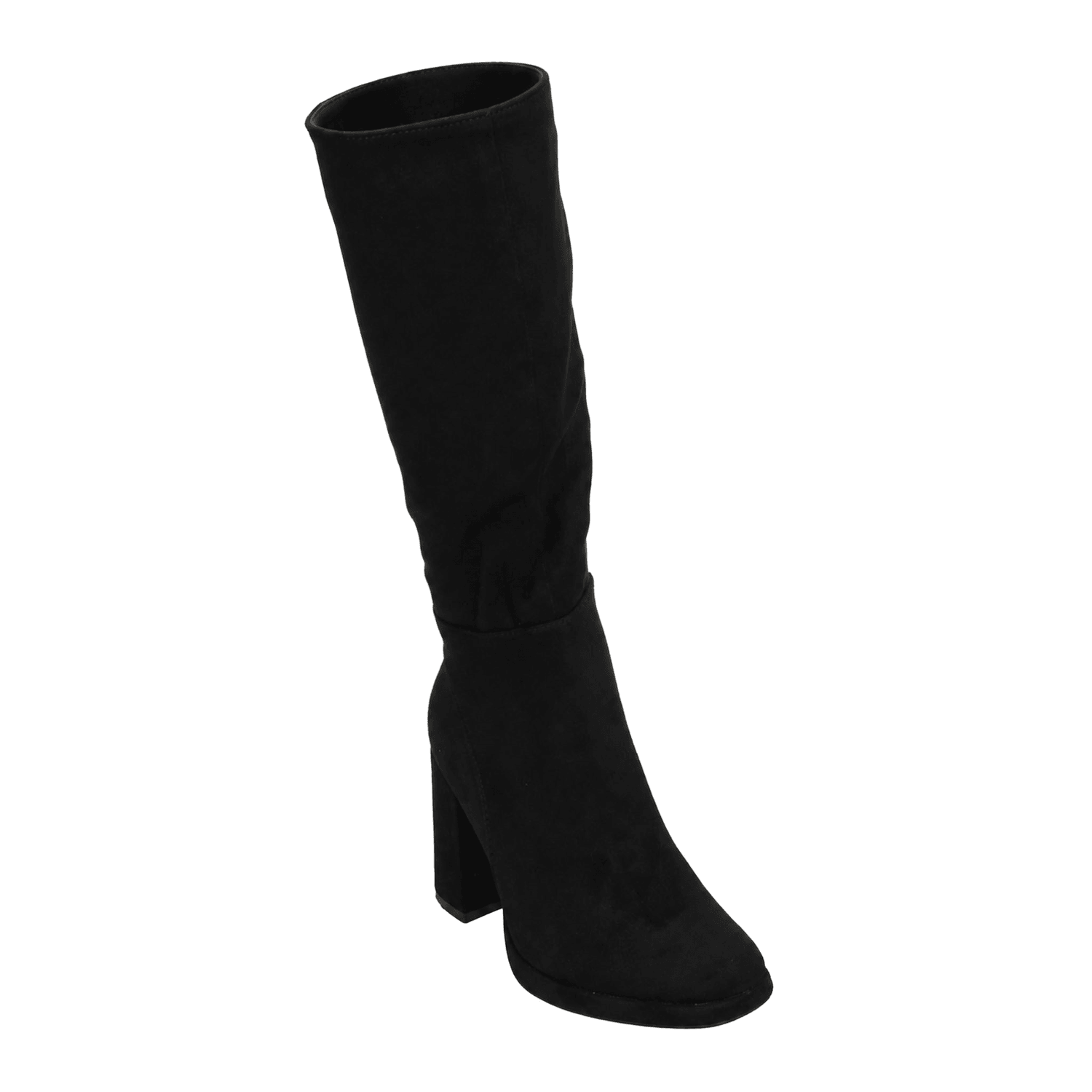 Bota Dama Berlin Negro Casual Tacón Largo Cierre Mujer — imagen 5