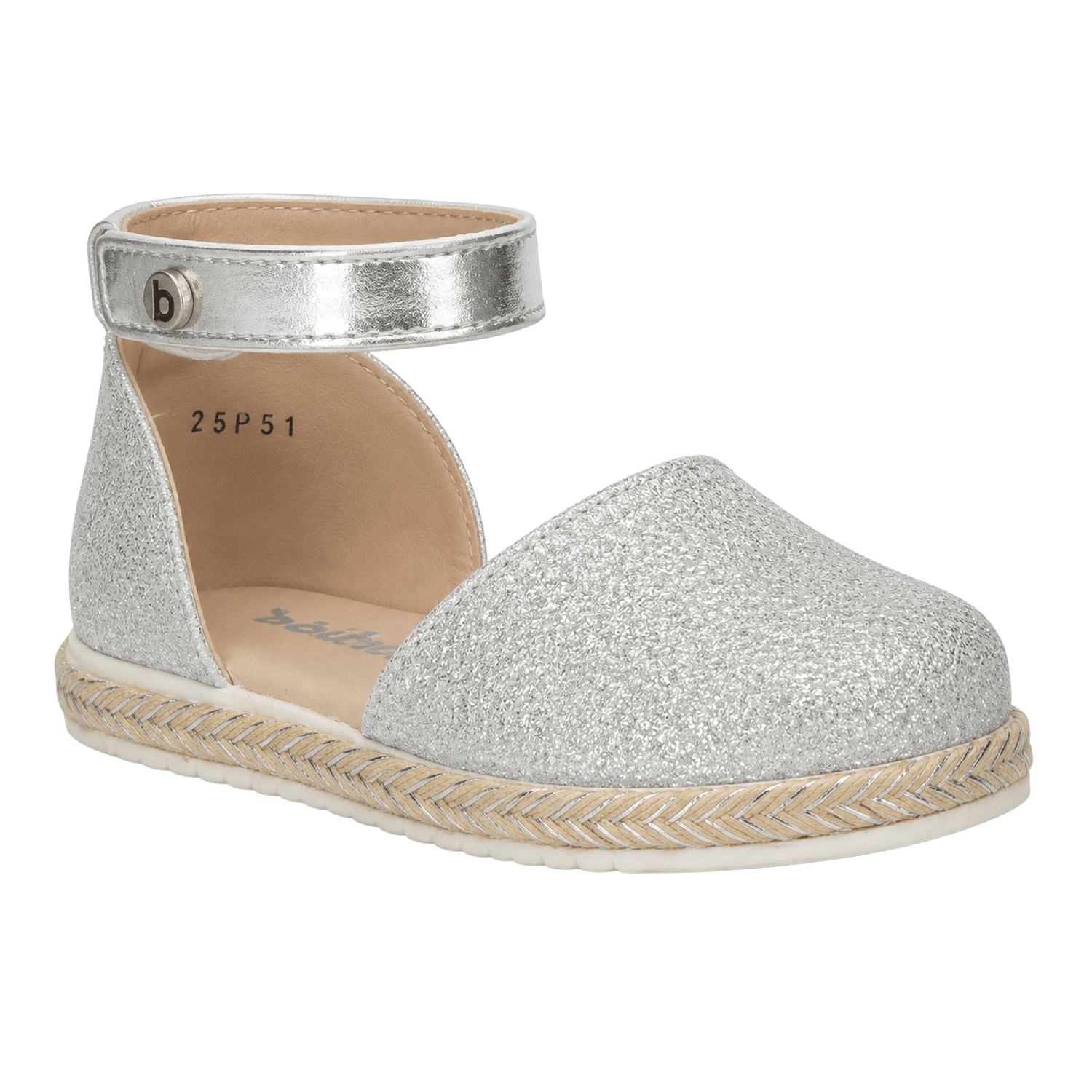 Alpargatas Blasito Niña Casual Plateado Infantil T15-18 — imagen 2