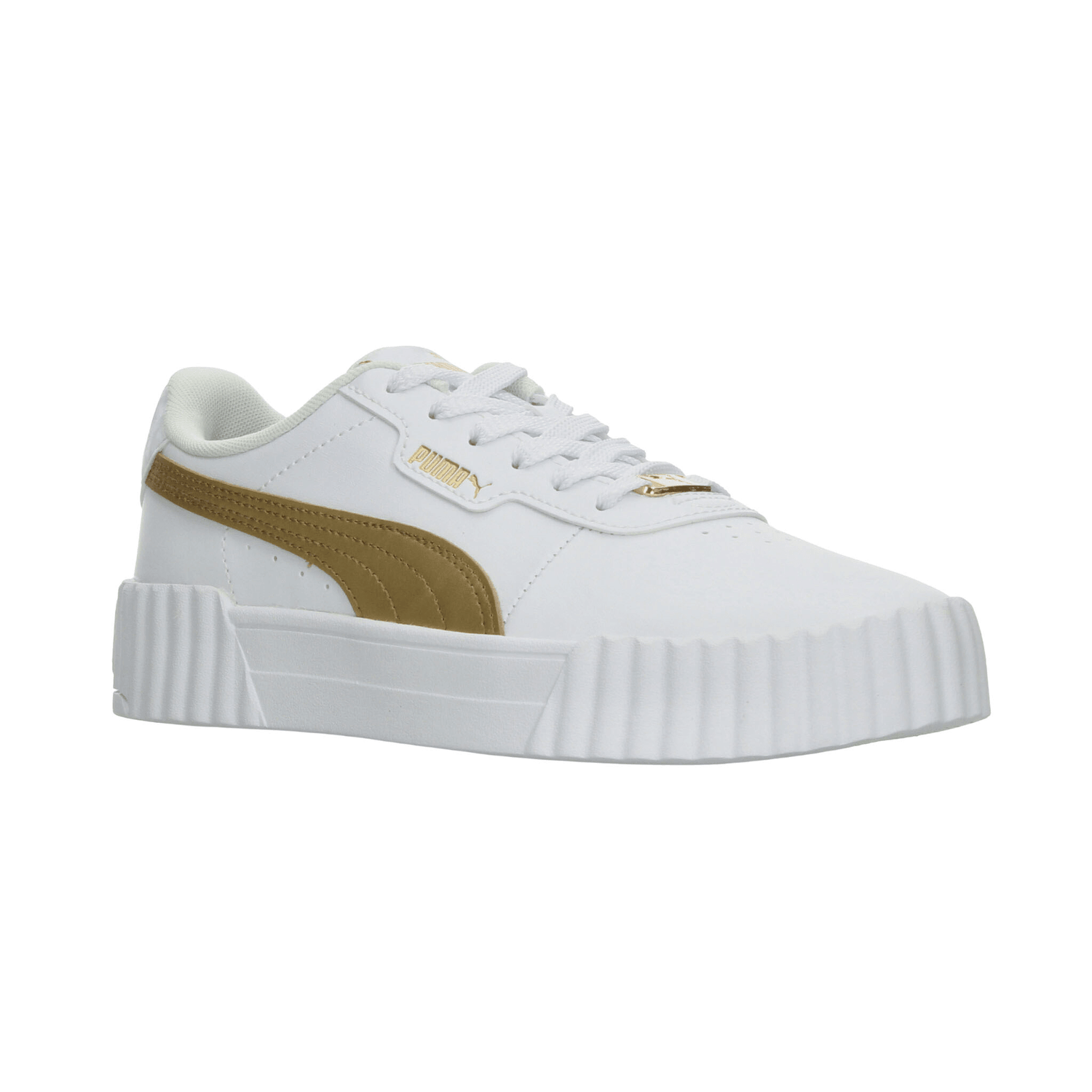 Tenis Dama Puma Carina 3.0 Blanco Casual Mujer — imagen 3