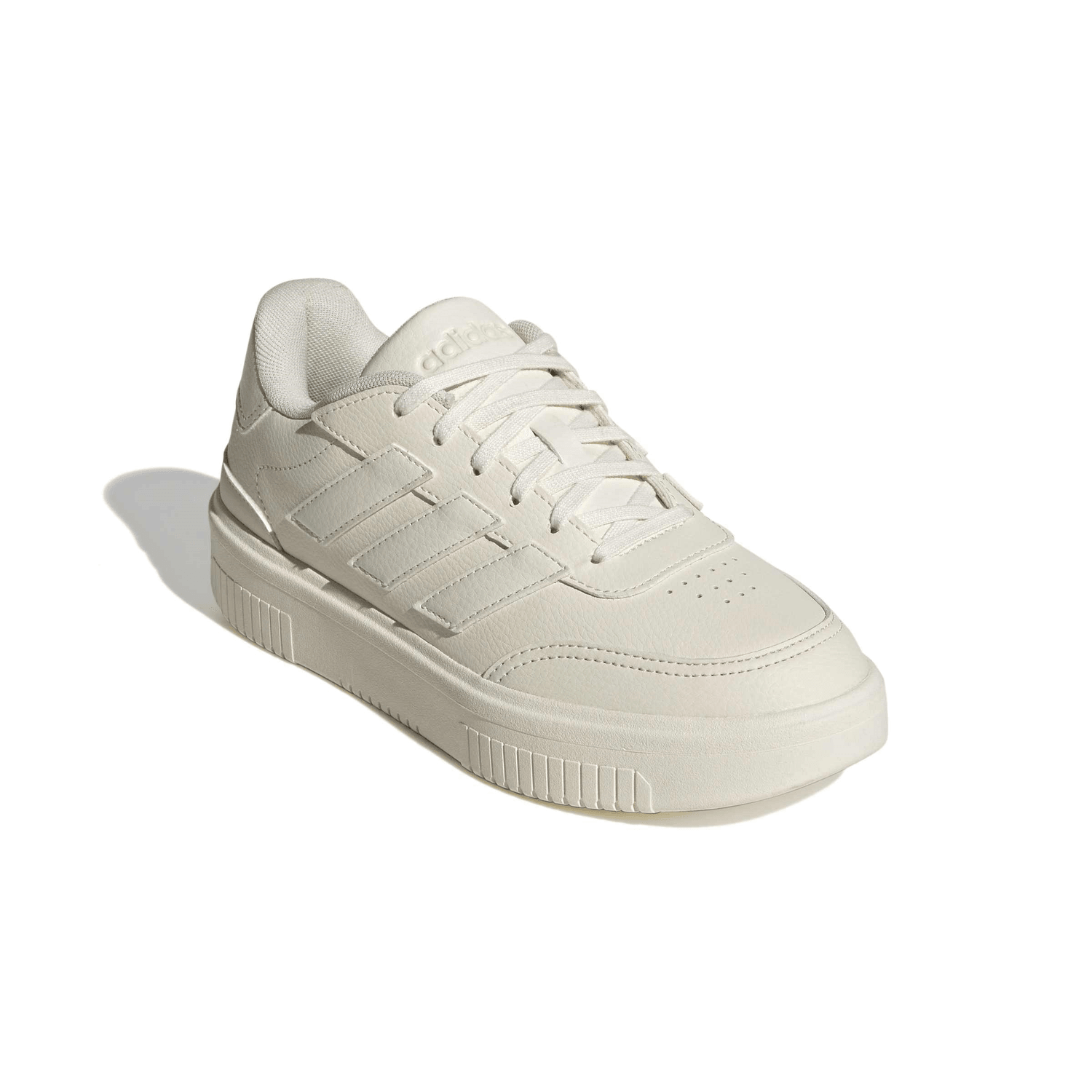 Tenis Adidas Courtblock Bold Dama Off White Casual Para Mujer — imagen 3