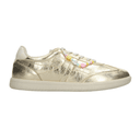 Tenis Vavito Niña Casual Cintas Dorado Juvenil T22-27