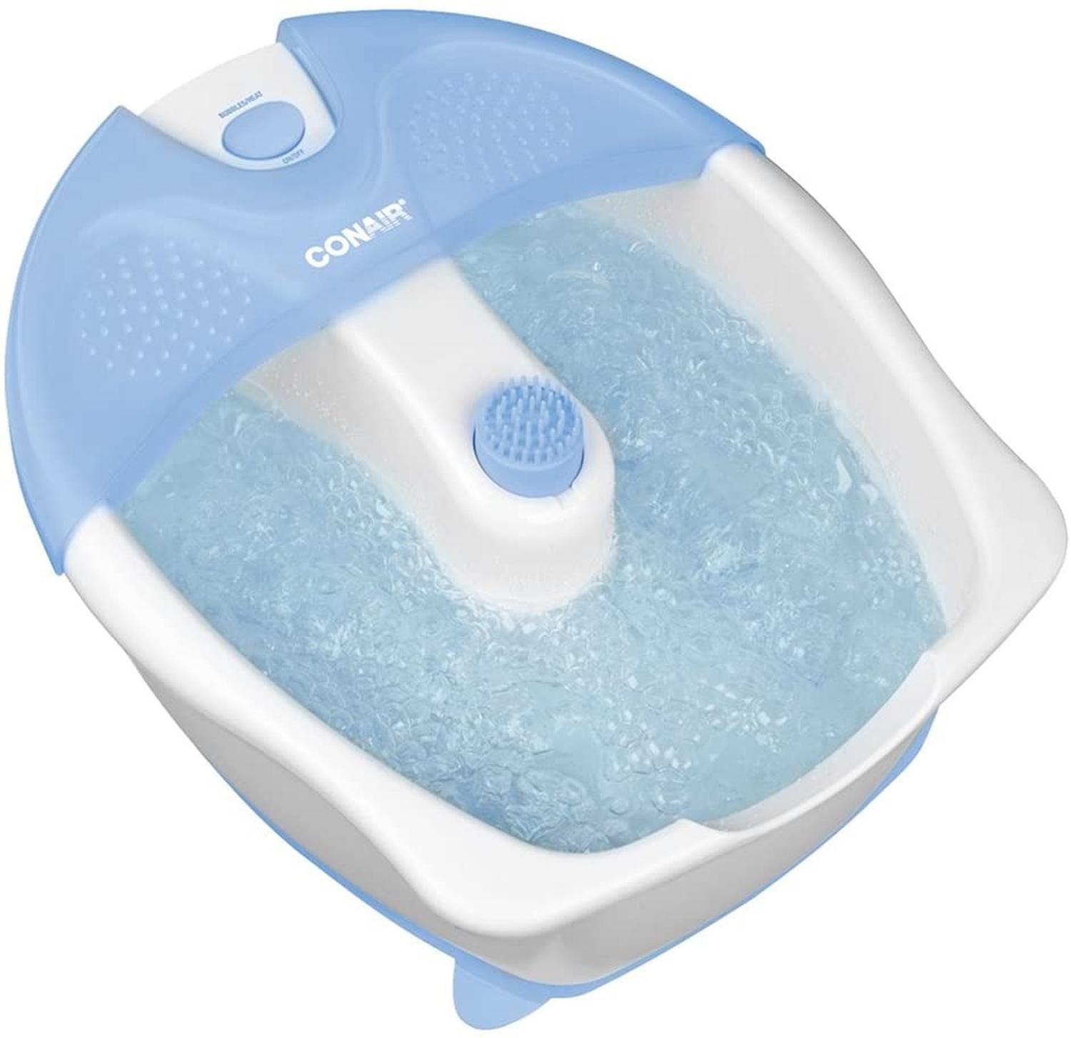 TINA SPA CONAIR FB3SBES PARA PIES BASICA BLANCO AZUL — imagen 1