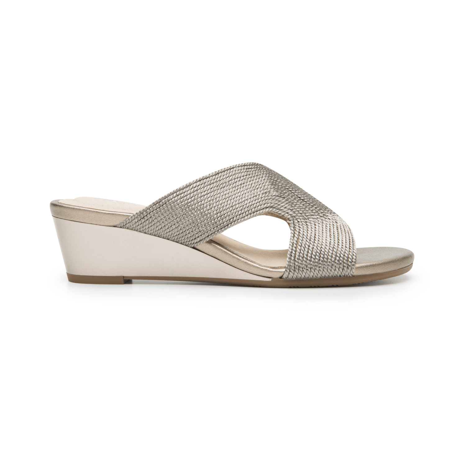 Sandalias Flexi Dama Casual Dorado Mujer — imagen 1