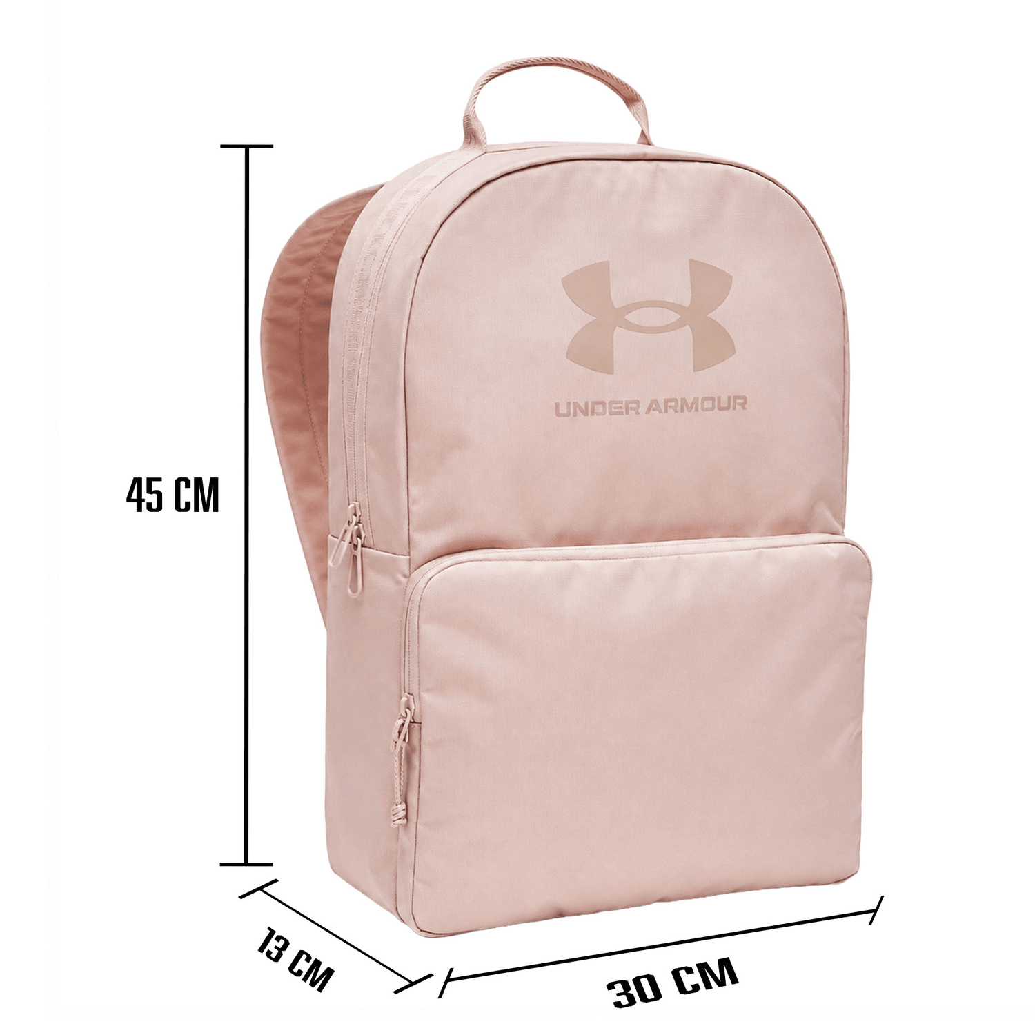 Mochila Under Armour Essential Dama Rosa Para Laptop Mujer 18L — imagen 6