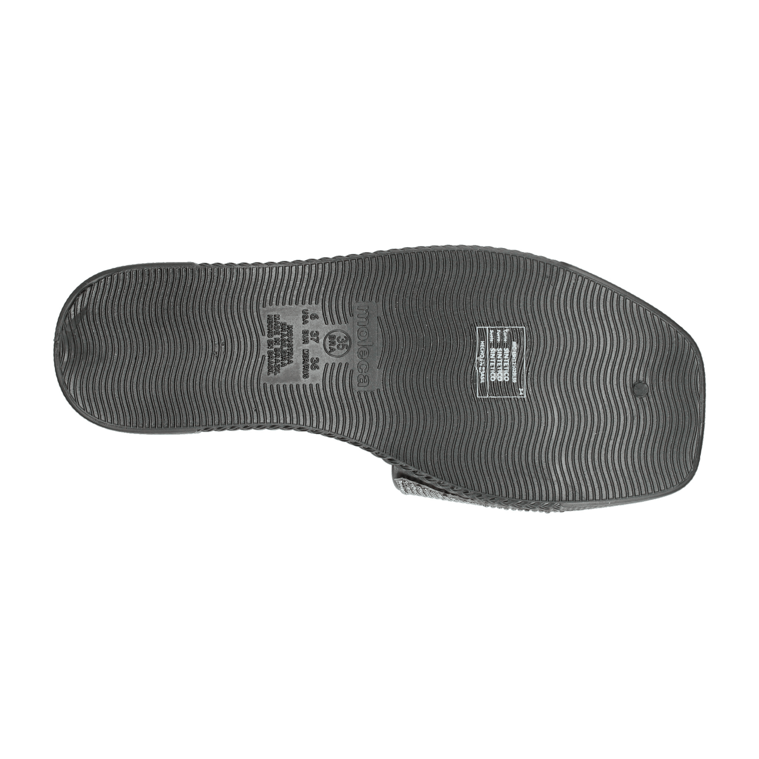 Sandalias Dama Moleca Negro Casual Mujer — imagen 10