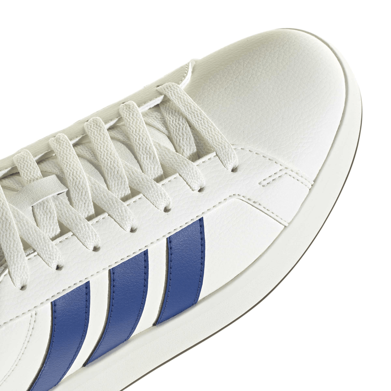 Tenis Adidas Grand Court Base 3.0 Hombre Casual Cinta Blanco Caballero — imagen 5