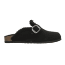 Zueco Beira Rio Dama Mule Casual Slip On Negro Mujer
