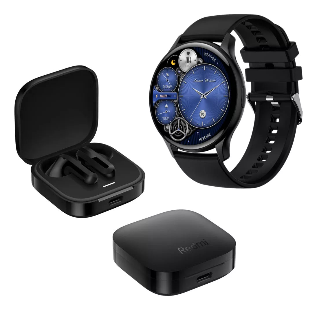 Xiaomi Redmi Buds 6 Active y Smartwatch G-Tide R5 — imagen 2