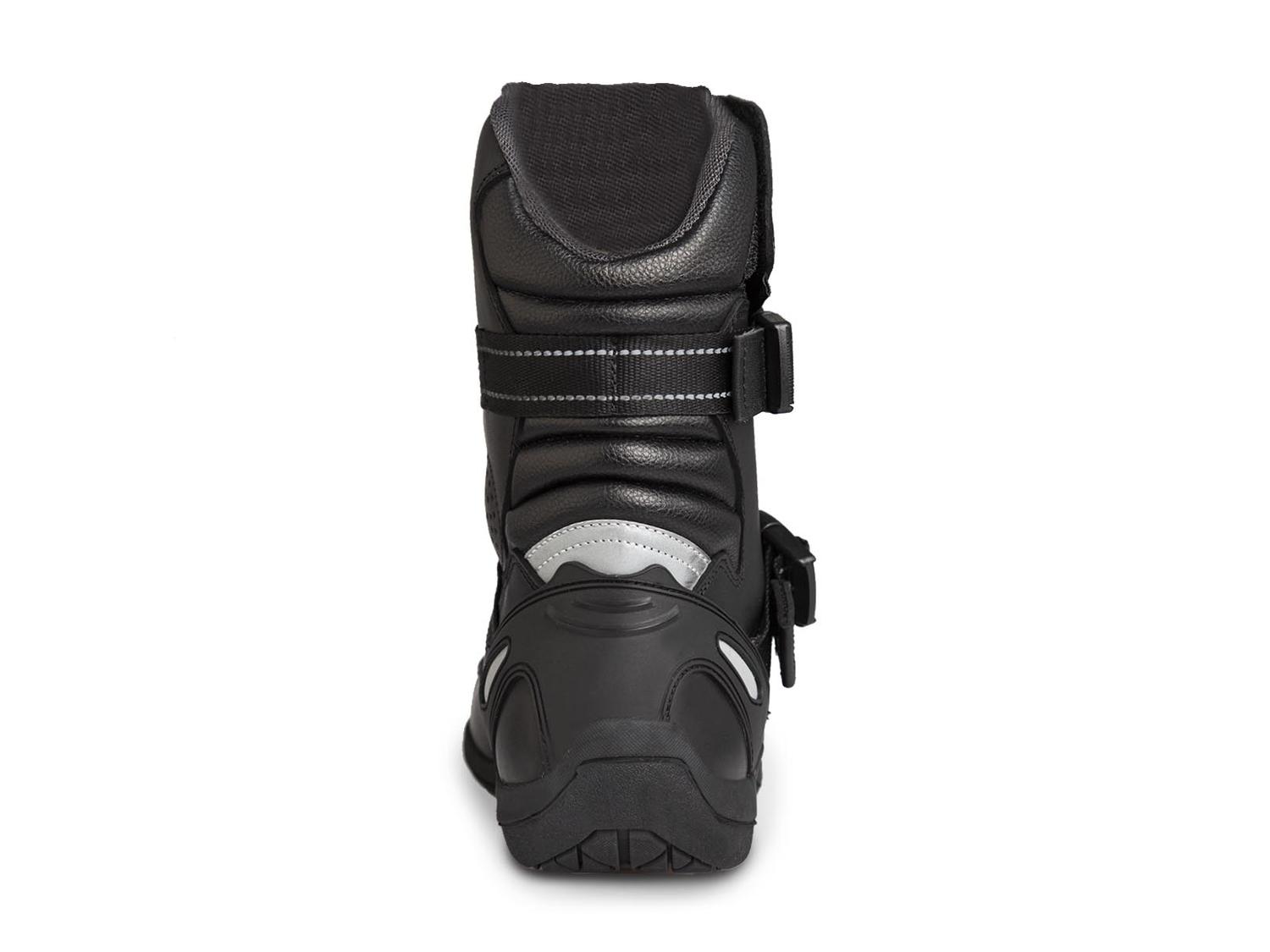 Bota hombre Biker Moto botín caballero Workland 80007 negro — imagen 4