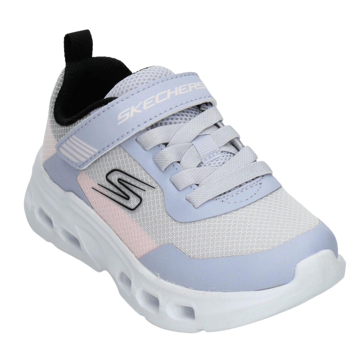 Tenis Niña Skechers Glide Step Lavanda Deportivo Infantil T17-22 — imagen 5