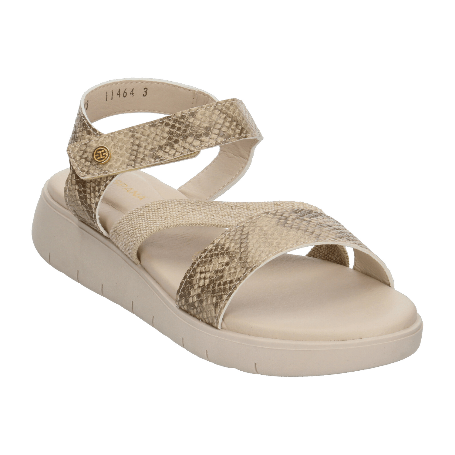 Sandalias Hispana Dama Casual Beige Mujer — imagen 4