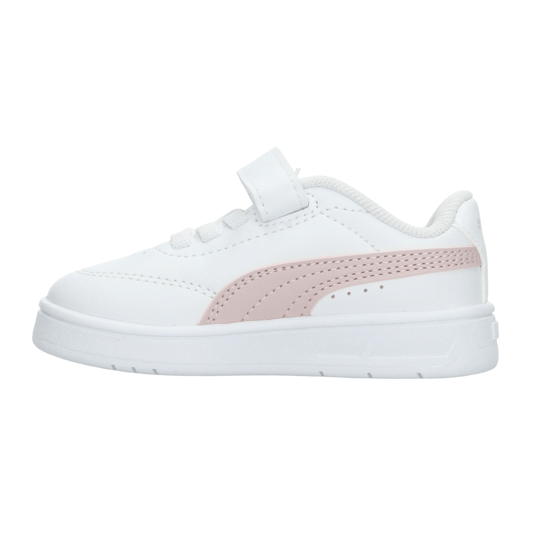 Tenis Puma Court Classic Niña Casual Blanco Infantil T10-17 — imagen 11
