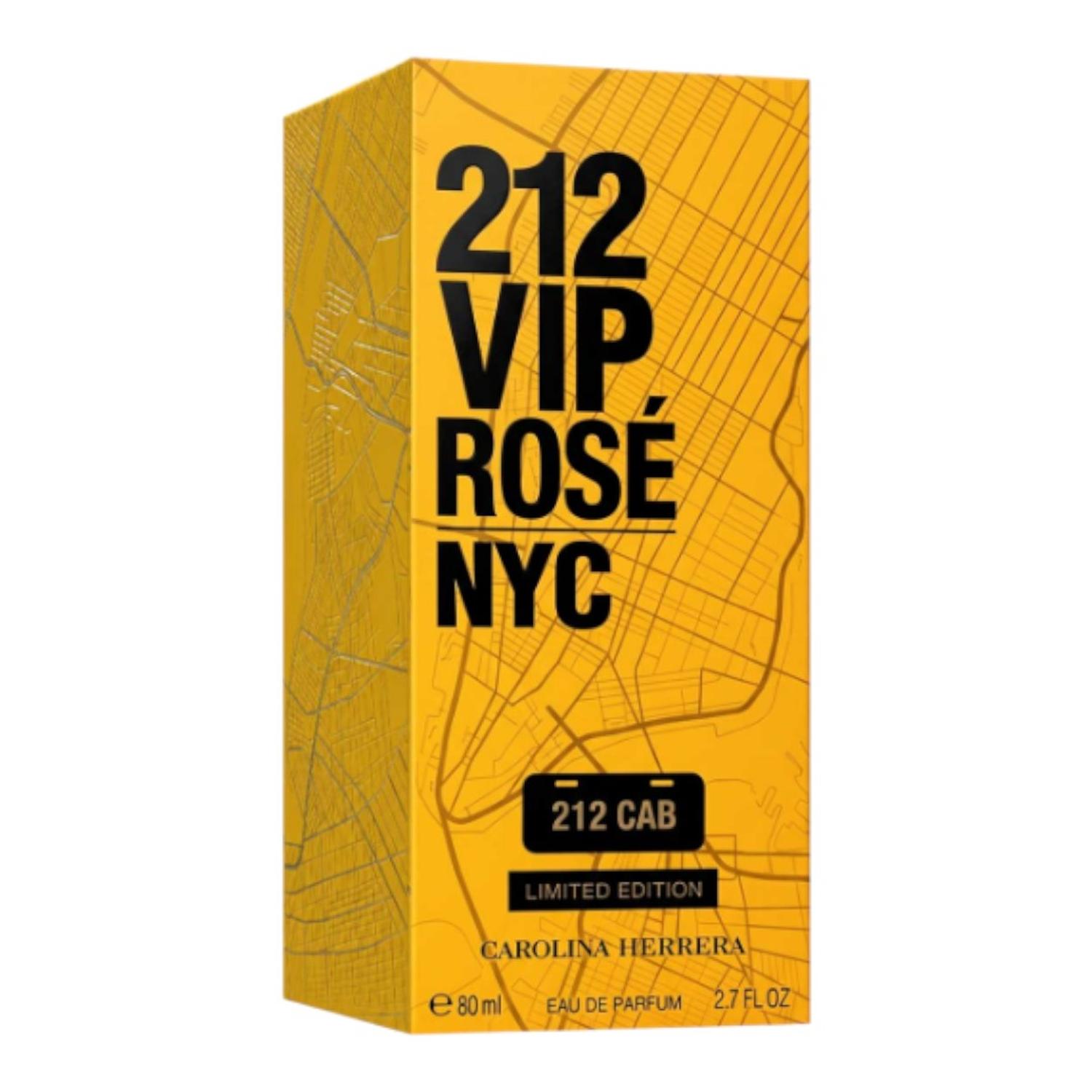 CAROLINA HERRERA 212 VIP ROSÉ 212 CAB LIMITED EDITION EDP 80 ML — imagen 2