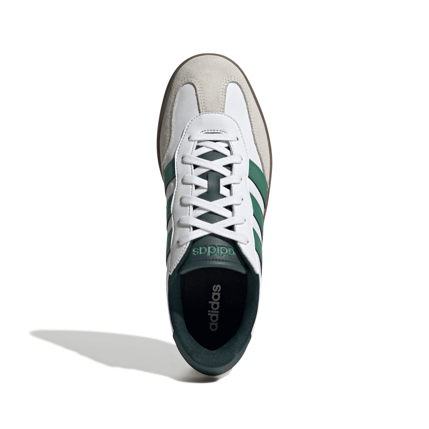 Tenis Hombre Adidas Barreda Blanco Verde Casual Caballero — imagen 8