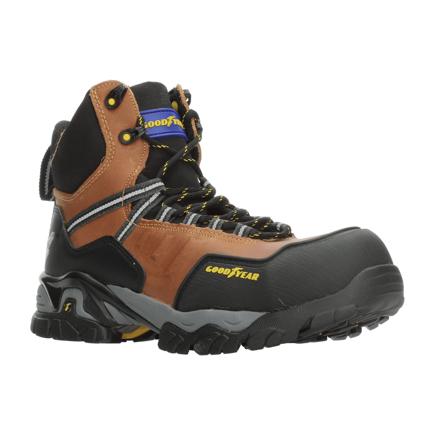 Bota Good Year Hombre Industrial Café Caballero — imagen 2
