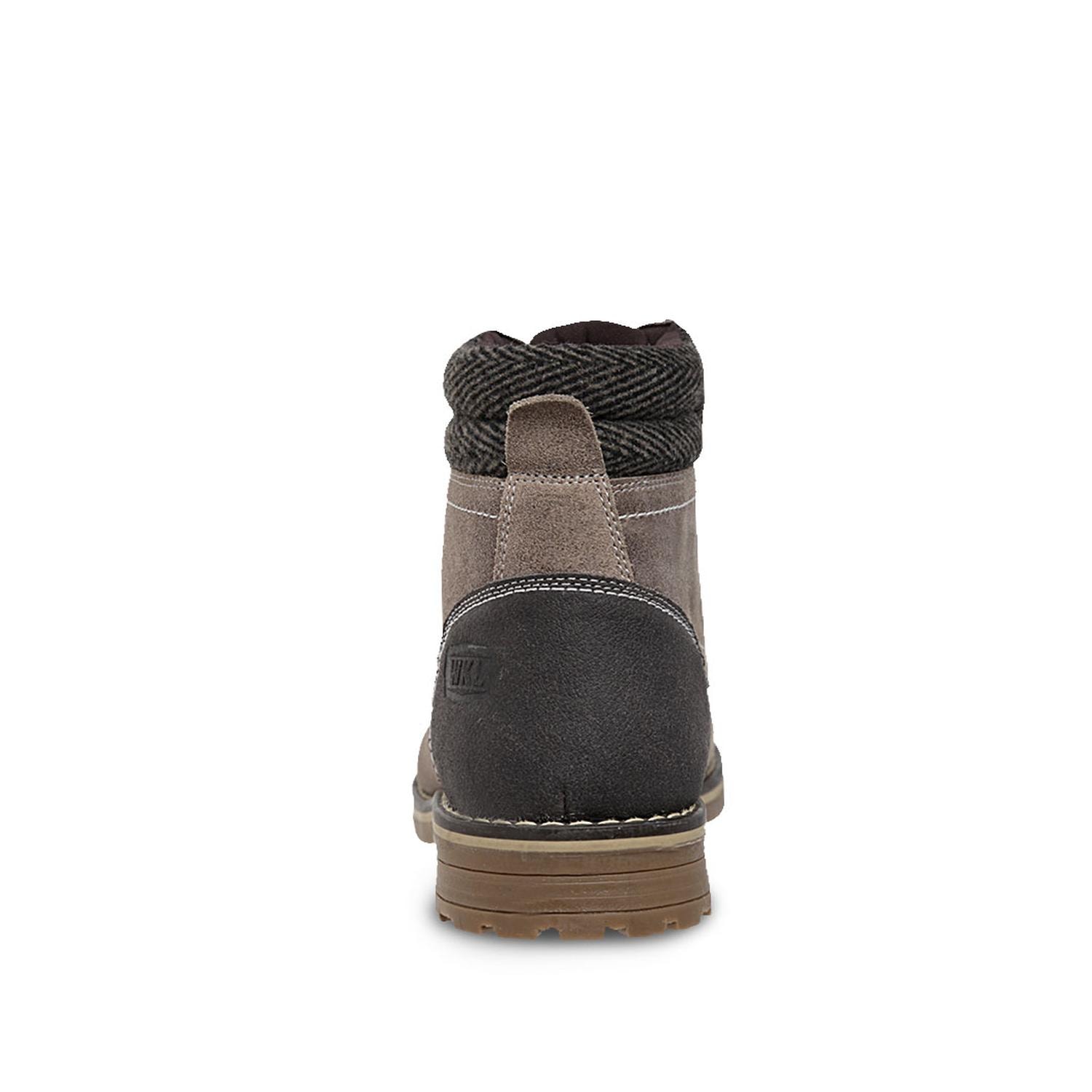 Bota casual Hombre botín piel Vestir Workland 89727 Gris — imagen 3