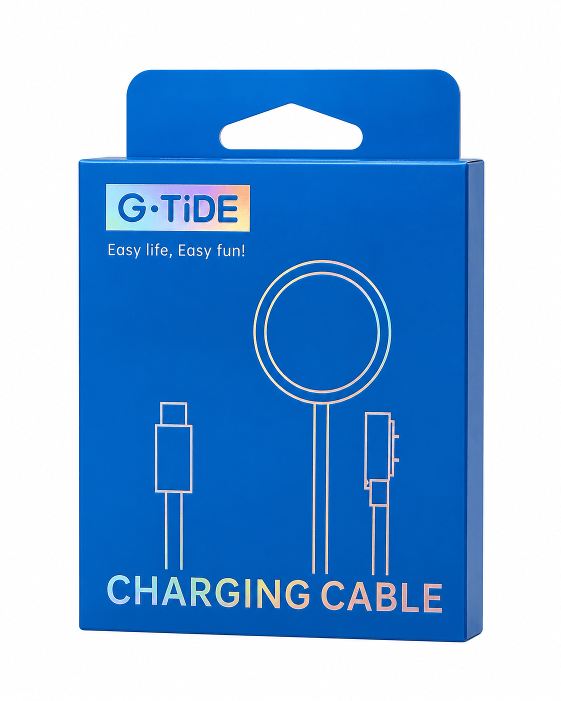 Cable de Carga Magnética de 4 Pines para Smartwatch G-Tide R9 USB Negro — imagen 3