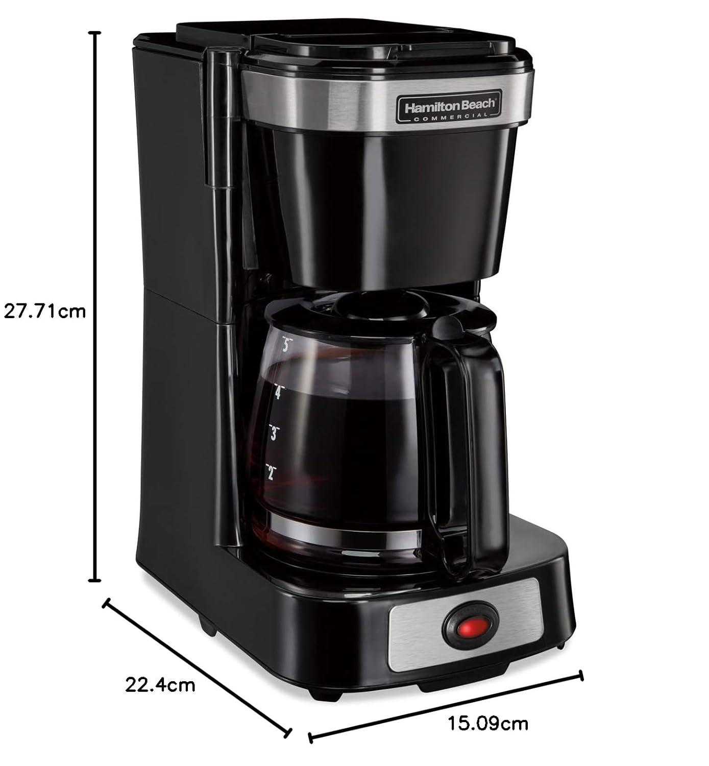 Cafetera Hamilton Beach Comercial HDC500D 4 Tazas Profesional — imagen 3