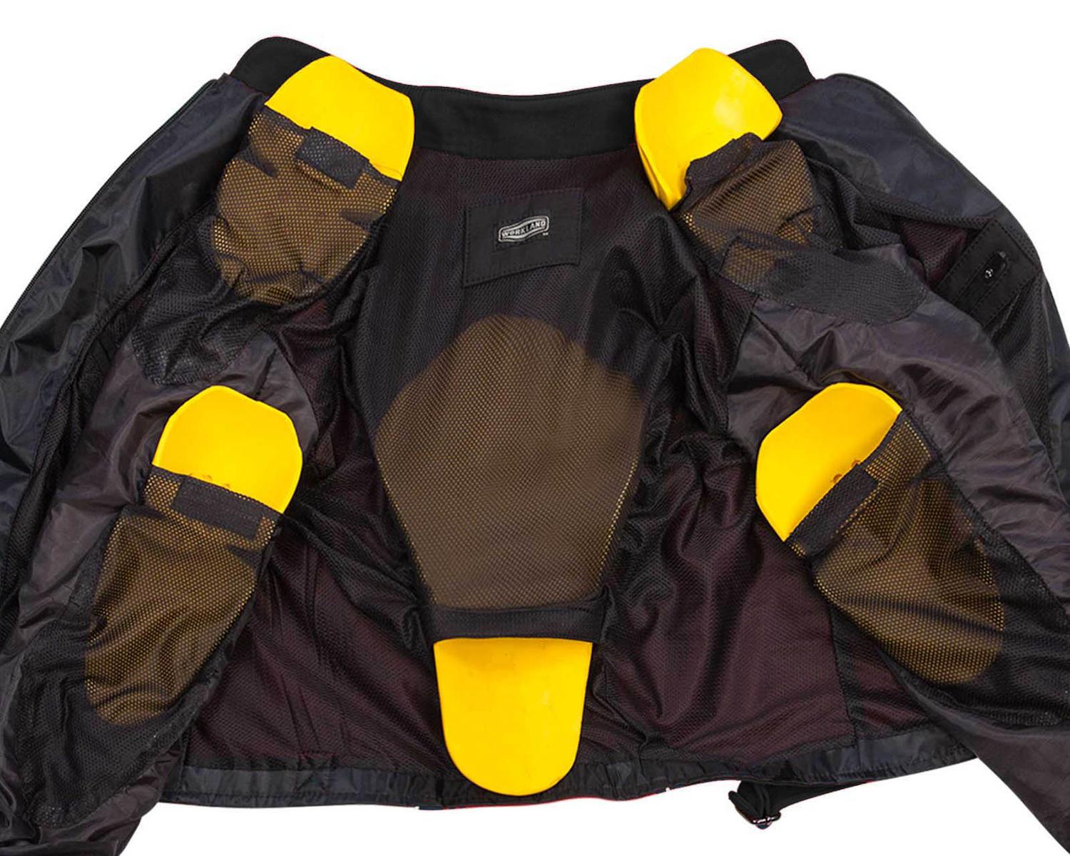 Chamarra moto mujer impermeable protecciones biker WKL 85 RS — imagen 7