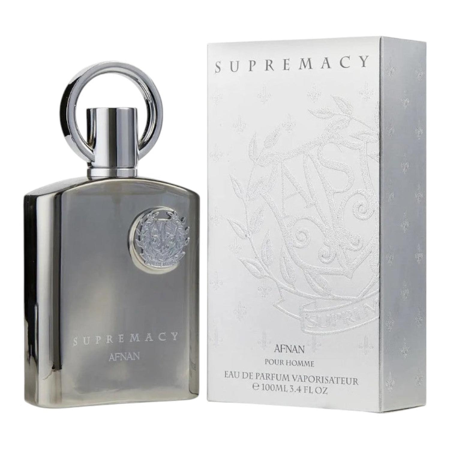 AFNAN SUPREMACY SILVER POUR HOMME EDP 100 ML — imagen 3