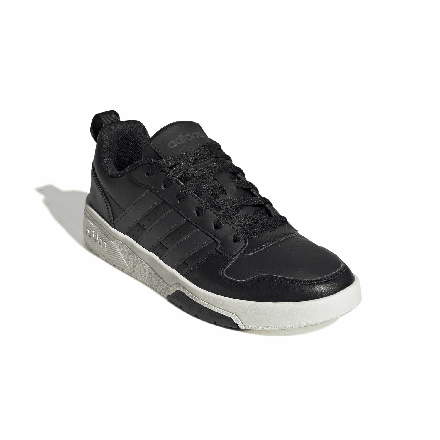 Tenis Adidas Courtwave Core Dama Negro Casual Cintas Mujer — imagen 3
