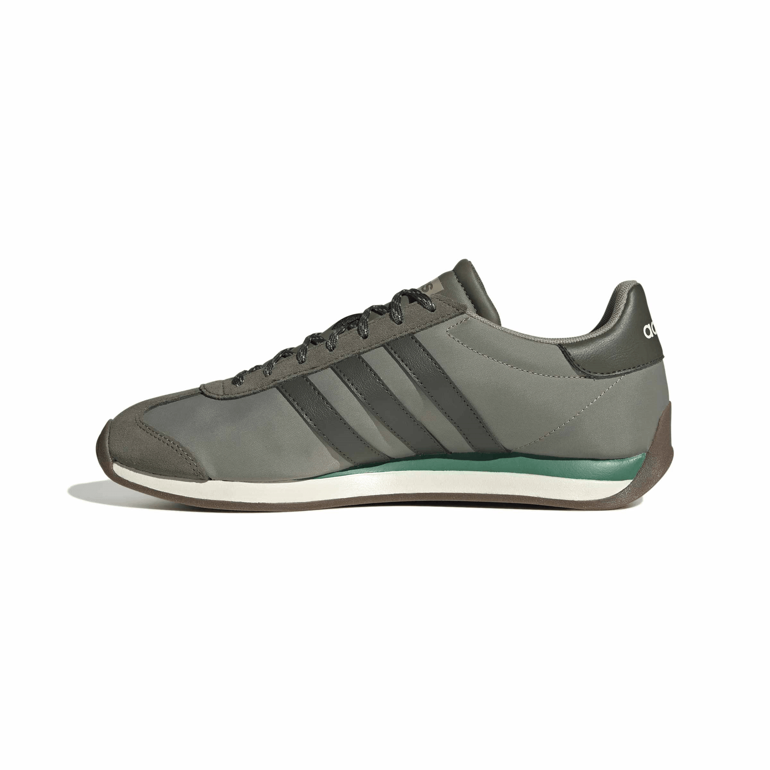 Tenis Adidas Runvista Hombre Verde Casual Cintas Caballero — imagen 5