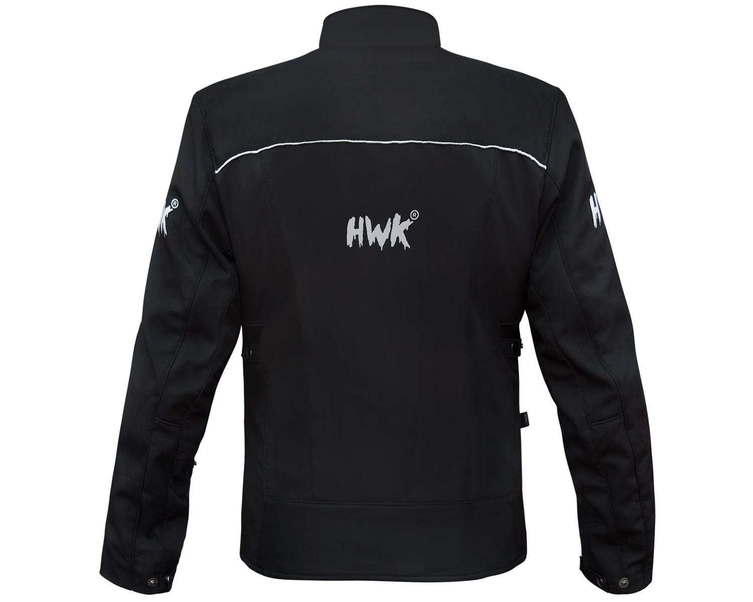 Chamarra Moto Hombre Impermeable Biker Protecciones HWK Ngo — imagen 2