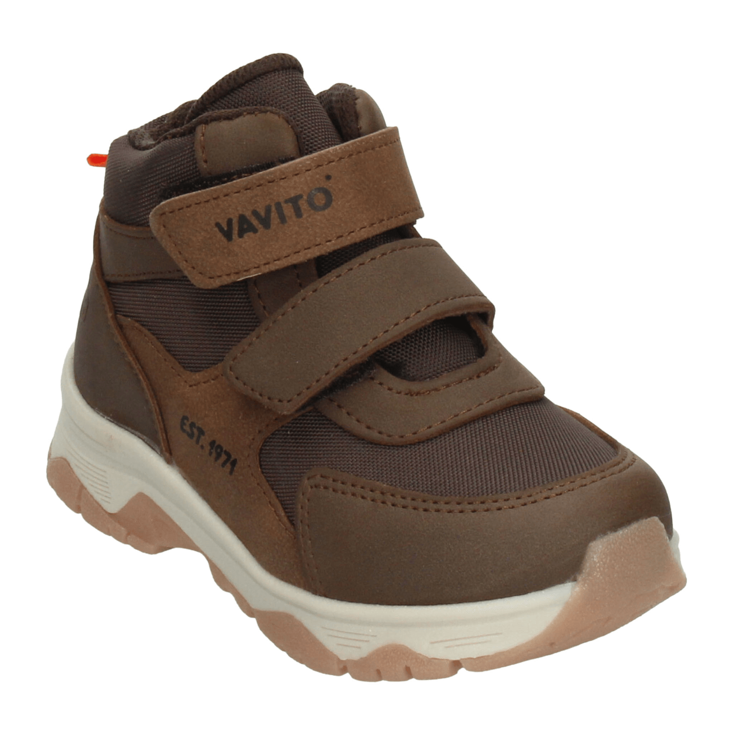 Bota Niño Vavito Café Casual Cintas Adhesivas Infantil T15-18 — imagen 3
