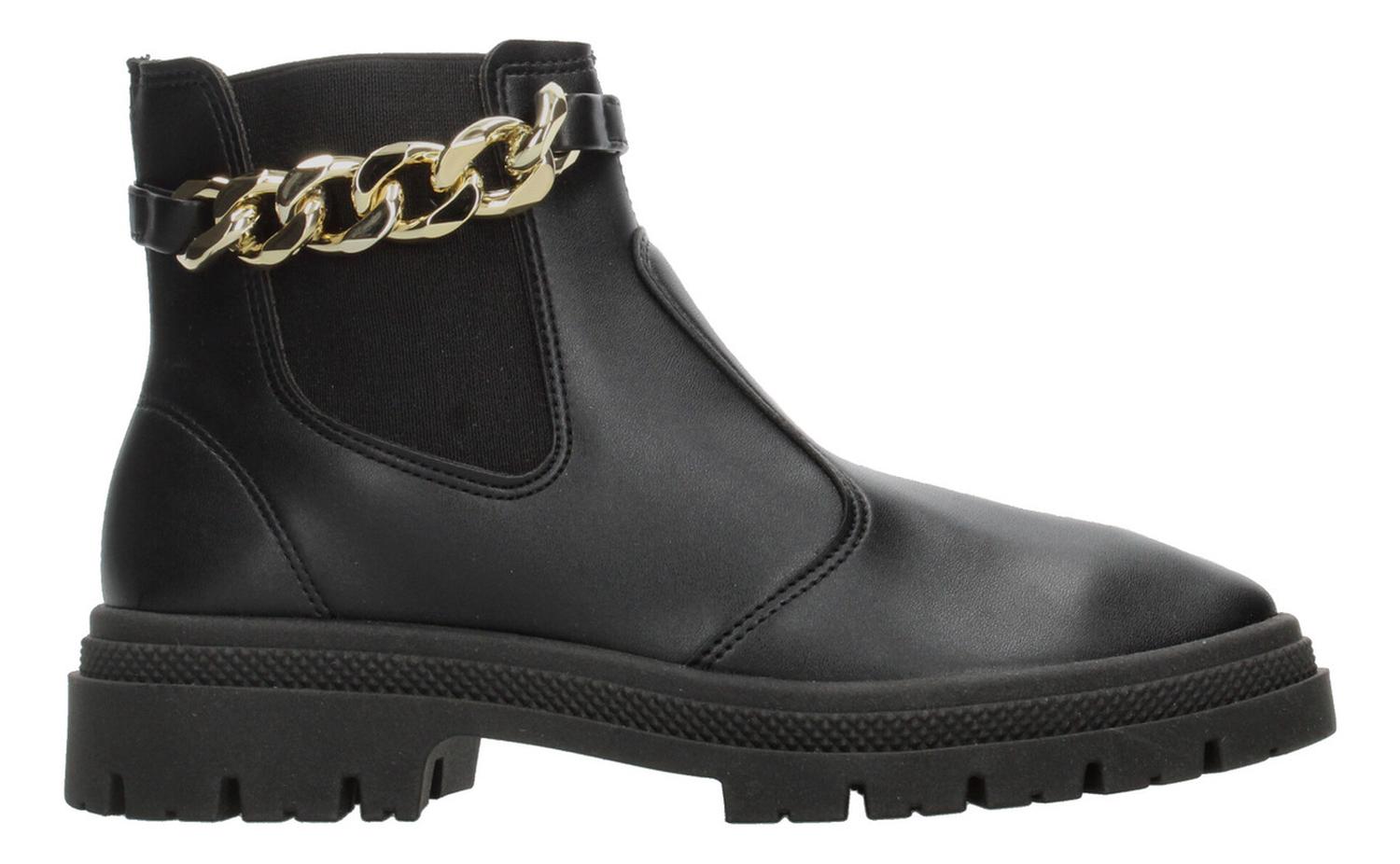 Botín Moleca Dama Casual Negro Mujer — imagen 1
