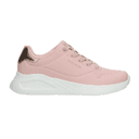 Tenis Skechers Street Uno Lite Dama Casual Rosa Mujer