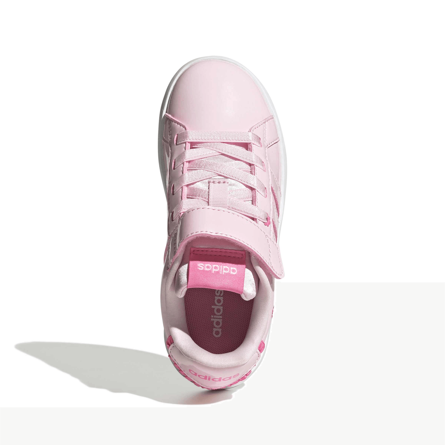 Tenis Adidas Grand Court 3.0 Niña Casual Cómodo Deportivo Rosa Infantil T16-22 — imagen 7