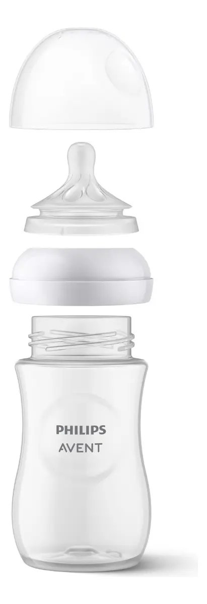 Philips Avent SCY903/67 Biberón Transparente Natural Response 260 ML — imagen 5