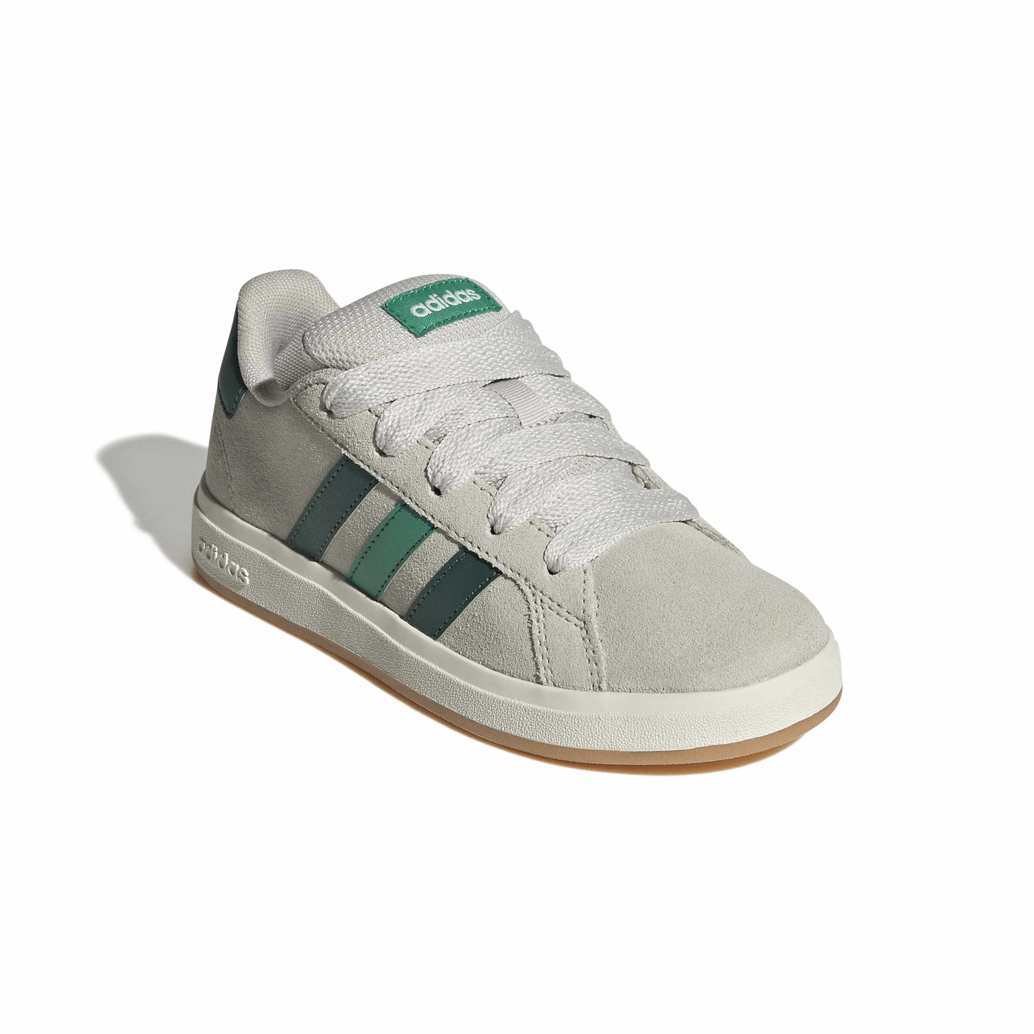 Tenis Adidas Grand Court 00s K Niño Casual Gris Infantil T22-27 — imagen 2