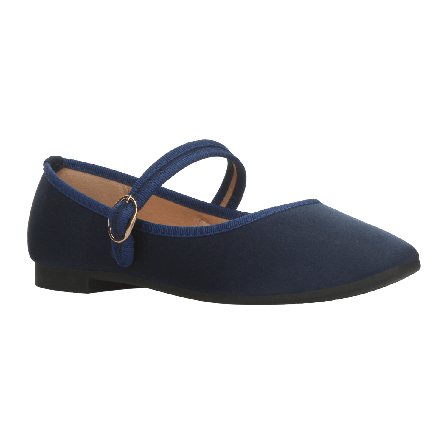 Flats Berlin Dama Azul Marino Casual Mary Jane Mujer — imagen 3