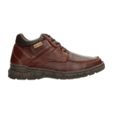 Bota Lobo Solo Hombre Casual Artesanal Cintas Café Caballero