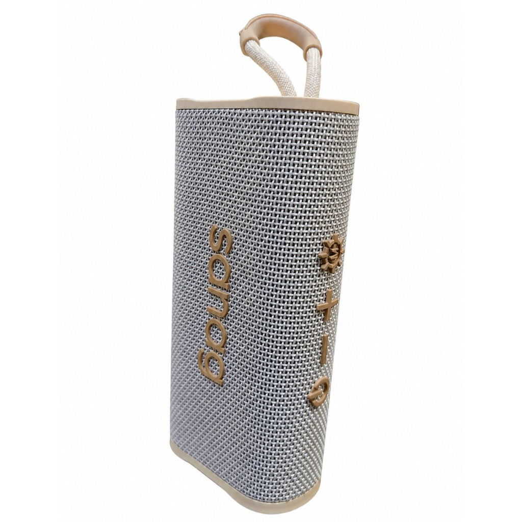 BOCINA SANAG M15 (BEIGE) + AUDÍFONOS G-TIDE OWS 8 (BEIGE) + SMARTWATCH FILWANS GTS MINI (DORADO) — imagen 3