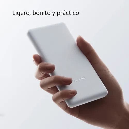 Bateria Xiaomi Power Bank 10000mAh 22.5w Lite - Blanco — image 5